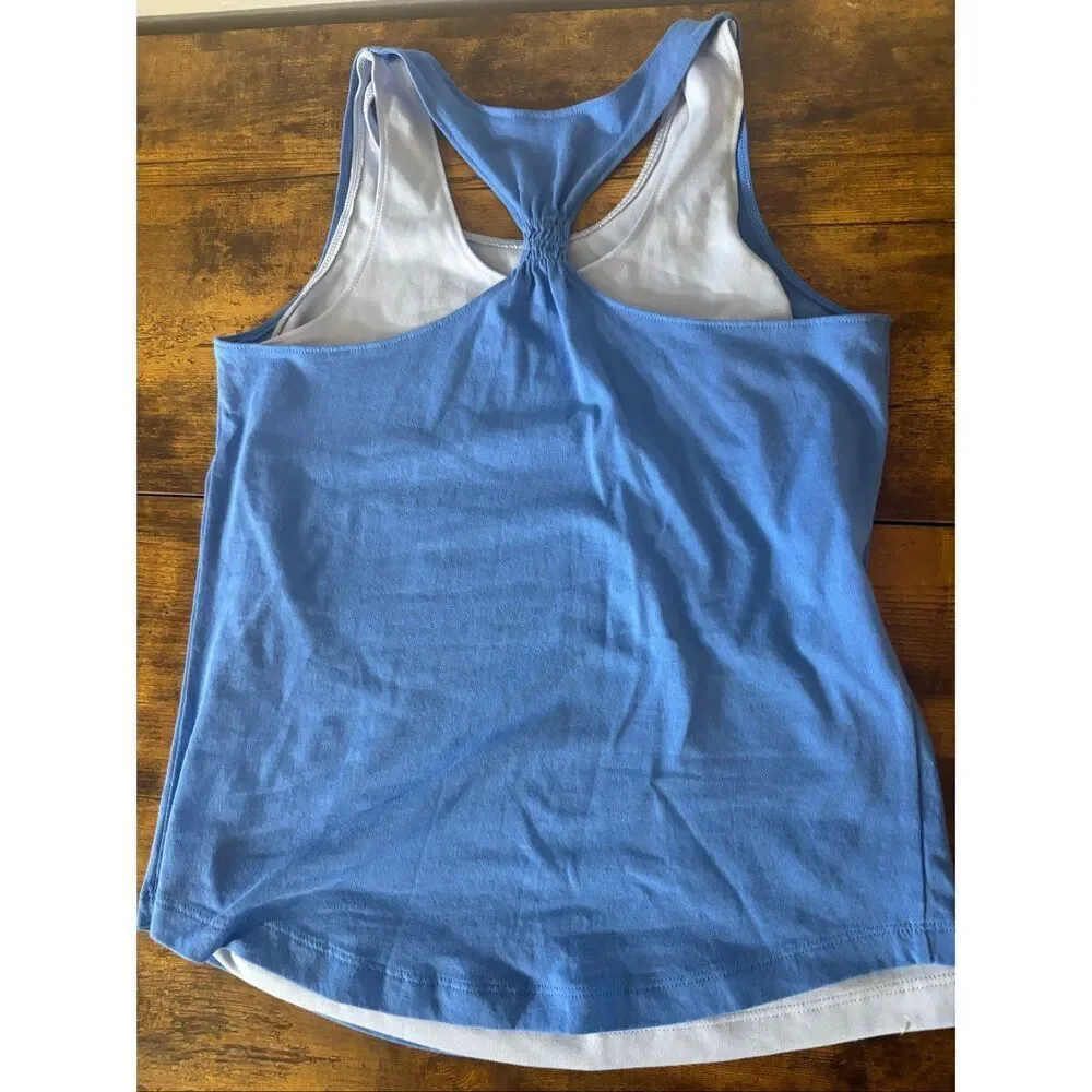 Under Armour Blue Tank - Youth medium